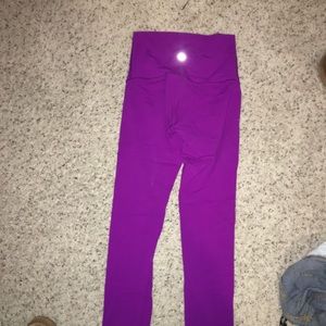 Lulu lemon purple leggings